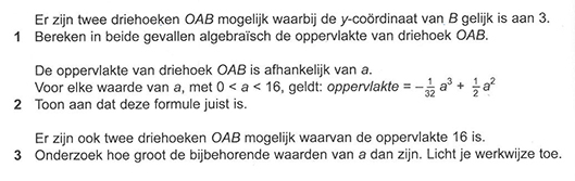 HAVO wiskunde b